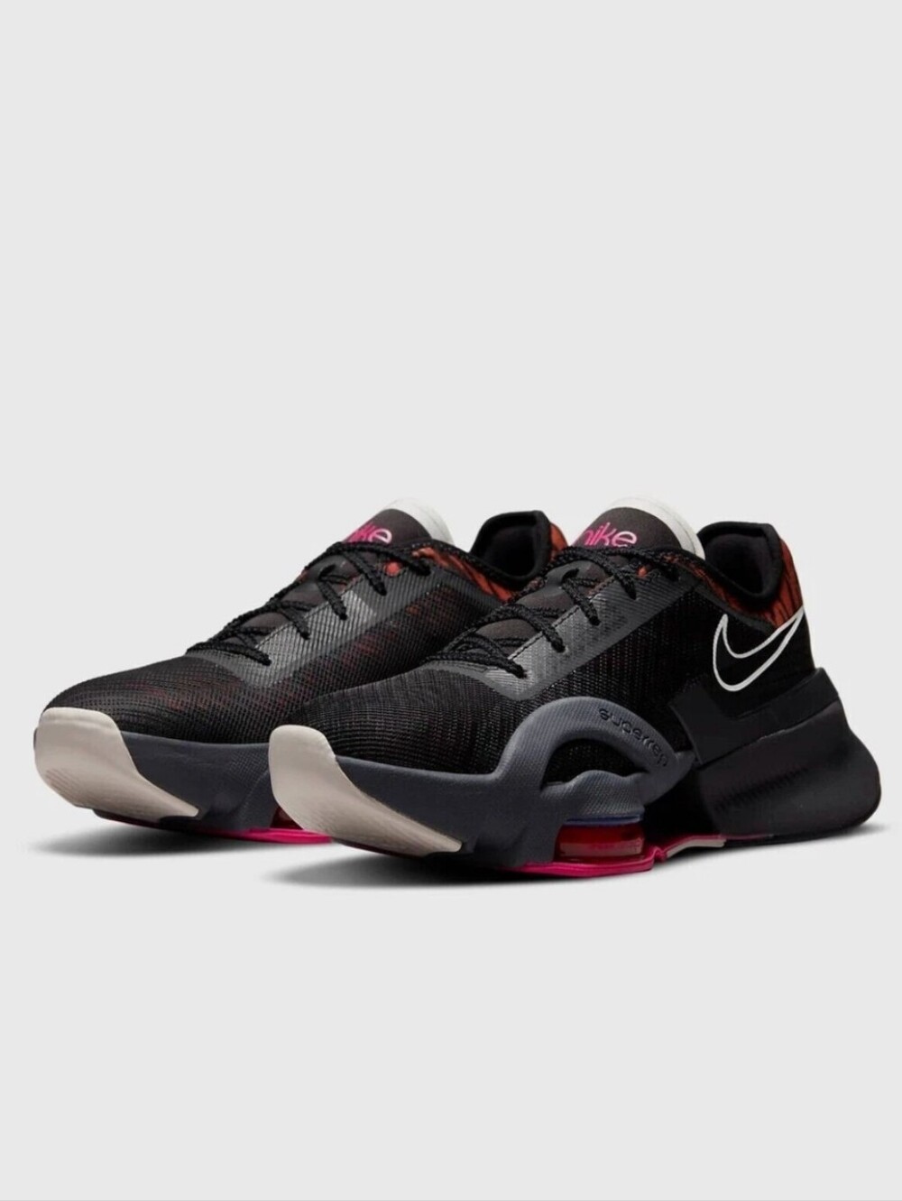 Nike Women’s Air Zoom Superrep 3 Training Shoes Black Tiger Size 8.5